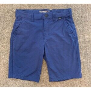 Hurley Nike Dri-Fit Shorts Boys 10 Performance Chino Stretch Wicking Preppy